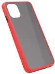 YOFO Matte Finish Smoke Back Cover for Apple iPhone 12 Mini (5.4)-Red