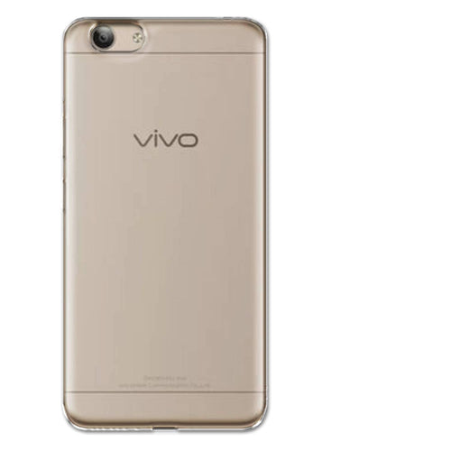 YOFO Back Cover for Vivo Y53 (Flexible|Silicone|Transparent)
