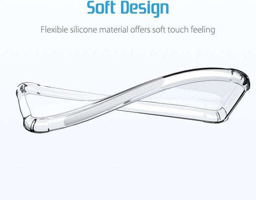 YOFO Silicon Full Protection Back Cover for Nokia 7.2 (Transparent)