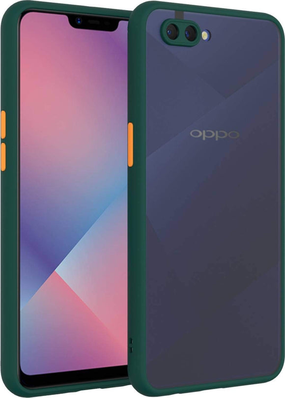 YOFO Matte Finish Smoke Back Cover with Full Camera Lens Protection for Mi Redmi 6A