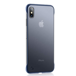 YOFO TPU Frameless case for iPhone-X (BLUE)