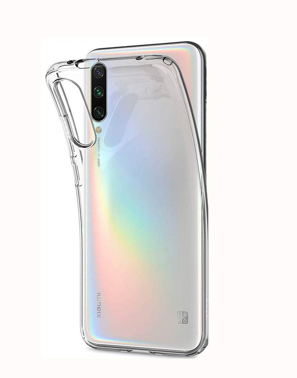 YOFO Silicon Shockproof Soft Transparent Back Cover for MI A3 (Transparent HD)