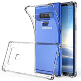 YOFO Shockproof Back Cover for Samsung Galaxy Note 9 (Transparent)