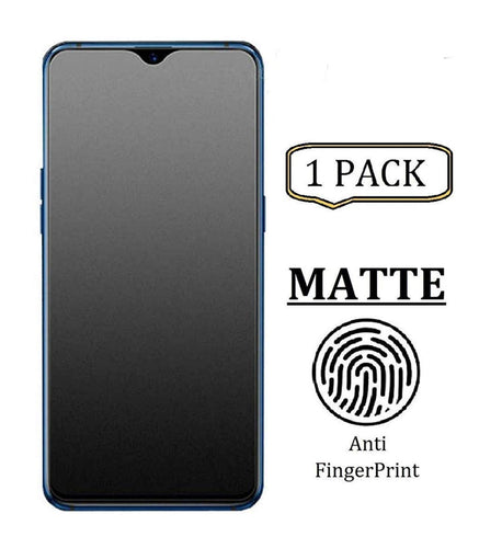 YOFO Anti Glare Matte Finish Anti-Fingerprint 9H Glass Screen Protector for MI Redmi 8A Dual (Transparent)