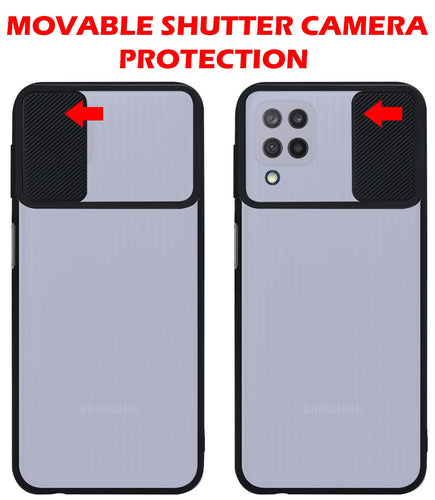 YOFO Camera Shutter Back Cover For Samsung M32 With Free OTG Adapter
