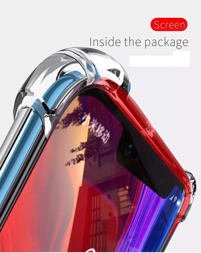 YOFO Flexible Back Cover for Samsung Galaxy A50 / A30s (Transparent) Shockproof All Side Protection Case