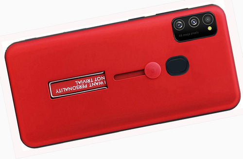 YOFO Fashion Case Full Protection Back Cover for Samsung M30s(RED)