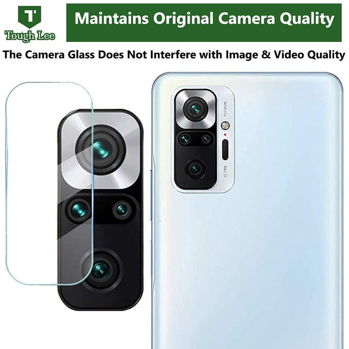 YOFO Anti Scratch Camera Lens Screen Protector 9H Camera Nano Glass for Mi Redmi Note 10 Pro / Note 10 Pro Max (Transparent)