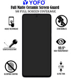 YOFO Mattte Finish Anti-Fingerprint Ceramic Flexible Screen Protector for Samsung A71 / A81 / A91