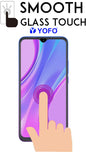 YOFO Tempered Glass Screen Protector for Mi Redmi 9 Prime/Redmi 9 / Redmi Note 8 Pro/Redmi 9A / POCO C3