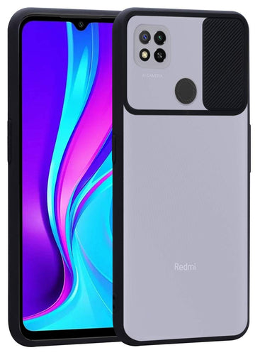 YOFO Camera Shutter Back Cover For Redmi 9 Smart Case