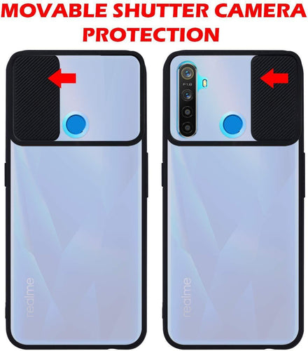 YOFO Camera Shutter Back Cover For Realme 5, Realme 5s, Realme 5i