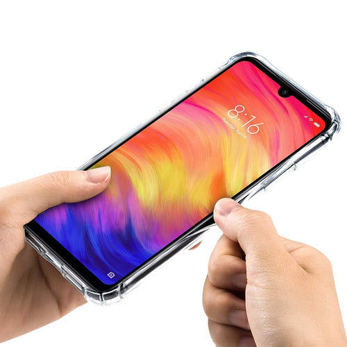 YOFO Transparent Back Cover for MI REDMI 7 (Transparent) All Sides Protection Case