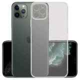 YOFO Silicon Full Protection Back Cover for Apple iPhone 11 Pro (Transparent) 5.8 inch Screen