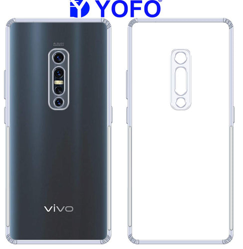 YOFO Silicone Back Cover for Vivo V17 Pro