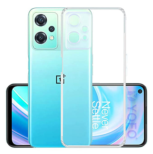 YOFO Back Cover for OnePlus Nord CE 2 Lite (5G) (Silicone|Transparent|Dust Plug|Camera Protection|Professonal Cover)