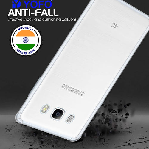 YOFO Back Cover for Samsung Galaxy J7 / J7 Next (Flexible|Silicone|Transparent |Shockproof)