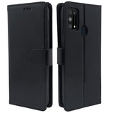 YOFO Samsung Galaxy F41 / M31 / M31 Prime Leather Flip Cover Full Protective Wallet Case