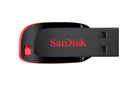 SanDisk Cruzer Blade 32GB USB Flash Drive - Red Black