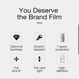YOFO Anti Scratch Camera Lens Screen Protector 9H Camera Nano Glass for Realme C3 (Transparent)