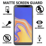 YOFO Combo for Samsung A7(2018) Transparent Back Cover + Matte Screen Guard with Free OTG Adapter