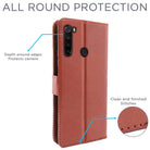 YOFO Flip Leather Magnetic Wallet Back Cover Case for Redmi Note 8