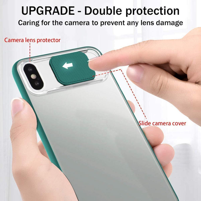 YOFO Camera Shutter Back Cover For Samsung M31s With Free OTG Adapter