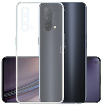YOFO Back Cover for OnePlus Nord CE (5G) (Flexible|Silicone|Transparent|Camera Protection|DustPlug)