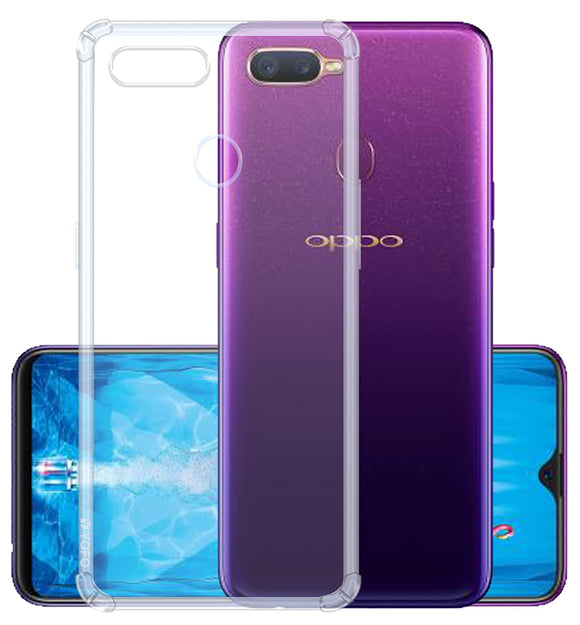 YOFO Back Cover for Oppo A12 (Flexible|Silicone|Transparent |Shockproof)