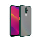 YOFO Matte Finish Smoke Back Cover with Full Camera Lens Protection for Oppo A9(2020)