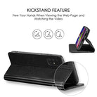 YOFO Flip Leather Magnetic Wallet Back Cover Case for Mi Redmi 9 Power