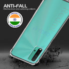 YOFO Silicon Shockproof Back Cover for MI Redmi 9 Power (Transparent) with Bumper Corner