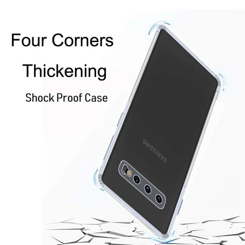 YOFO Back Cover for Samsung S9 Plus (Transparent) Camera Protection with Dust Plug