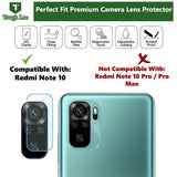 YOFO Anti Scratch Camera Lens Screen Protector 9H Camera Nano Glass for Mi Redmi Note 10 (Transparent)
