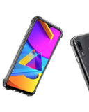 YOFO Silicon Full Protection Back Cover for Samsung M10s (Transparent)