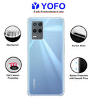 YOFO Back Cover for Realme Narzo 30 (5G) / Realme 8 (5G) (Flexible|Silicone|Transparent |Shockproof)