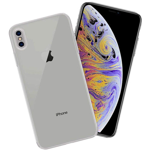 YOFO Silicon Full Protection Back Cover for Apple iPhone X/XS (Transparent)