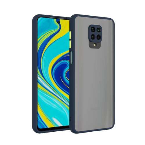 YOFO Matte Finish Smoke Back Cover with Full Camera Lens Protection for Mi Redmi Note 9Pro / Note 9Pro Max / Poco M2 Pro