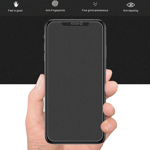 YOFO Matte Tempered Glass/Screen Guard for OnePlus 7T (Matte Finish) Full Screen Coverage (except edges)