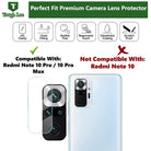YOFO Anti Scratch Camera Lens Screen Protector 9H Camera Nano Glass for Mi Redmi Note 10 Pro / Note 10 Pro Max (Transparent)