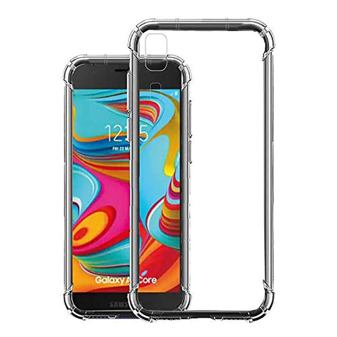 YOFO Flexible Shockproof Back Cover for Samsung A2CORE All Sides