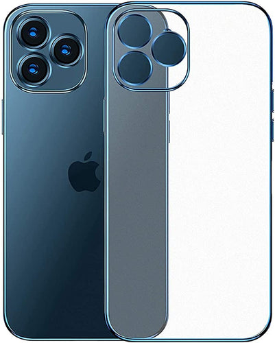 YOFO Ultra Thin Fashion Soft Silicon Electroplated Transparent Laser Plating Luxury Cover Case For Apple iPhone 12 Pro(6.1)