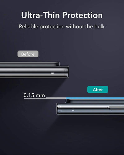 YOFO Anti Scratch Camera Lens Screen Protector 9H Camera Nano Glass for Poco X3 Pro (Transparent)
