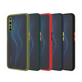 YOFO Matte Finish Smoke Back Cover with Full Camera Lens Protection for Realme 6Pro