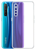 YOFO Back Cover for Realme XT / X2 (Flexible|Silicone|Transparent|Dust Plug|Camera Protection)