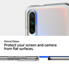 YOFO Silicon Shockproof Soft Transparent Back Cover for MI A3 (Transparent HD)