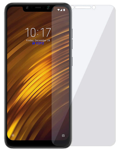 YOFO Matte Finish 100% Tempered Glass for POCO F1 (Matte Finish, Antiglare, ScrachProof)