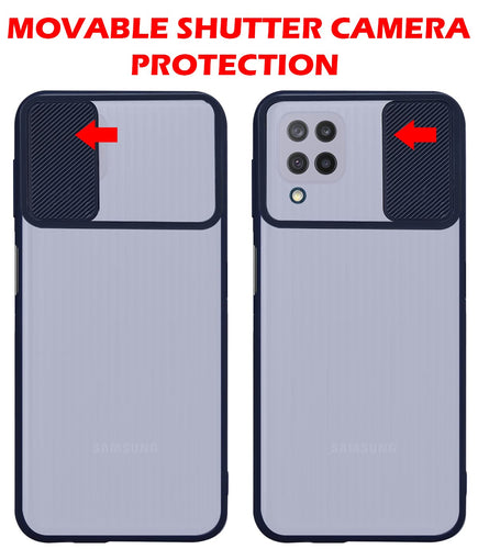 YOFO Camera Shutter Back Cover For Samsung M32 With Free OTG Adapter