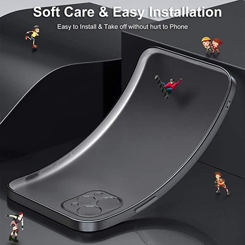 YOFO Ultra Thin Fashion Soft Silicon Electroplated Transparent Laser Plating Luxury Cover Case For Apple iPhone 12 Pro(6.1)