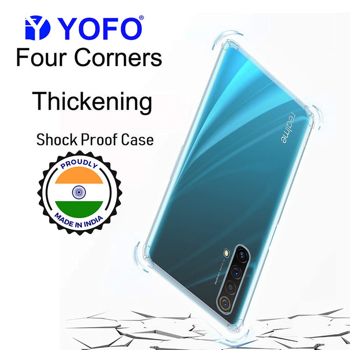 YOFO Back Cover for Realme X3 (Flexible|Silicone|Transparent |Shockproof)